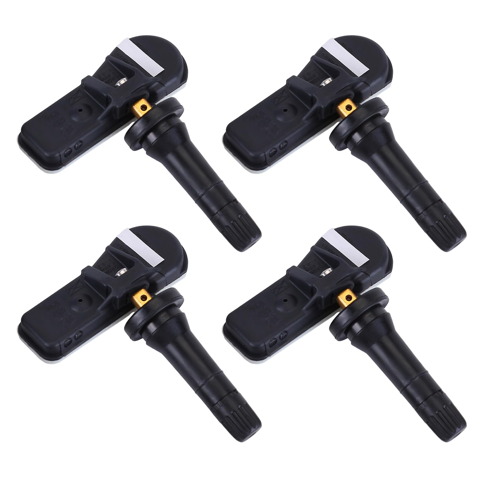 4x Reifendrucksensor für D-aci-a Sm*art Opel TPMS Sensor 407005642R Reifendruckkontrollsystem Metallventil TPMS Sensor 407001628R, 407009322R, 407009987R, 4031100Q0H, A4539051701 93461364