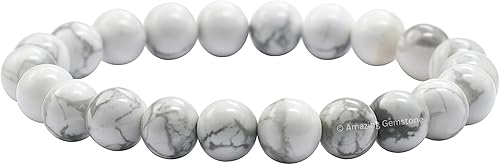 Miniatura 151 de Amazing Gemstone Pulsera de cristal para mujeres y hombres, pulsera de cristal curativo de protección, pulsera elástica con cuentas de piedras