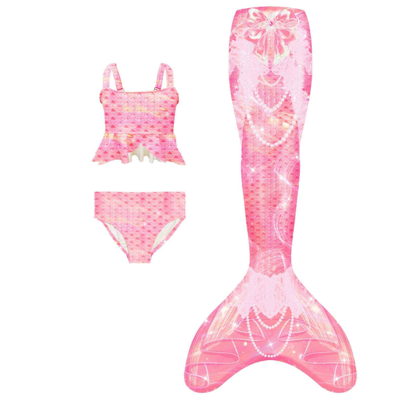 2026 Girls Cute Classy Tail Blanket Set Fish Scale Pattern Snuggle Blanket for Girls Planet Sparkle Suit Swimming Glittery Clothing Ideal For Pool And Sea Sets