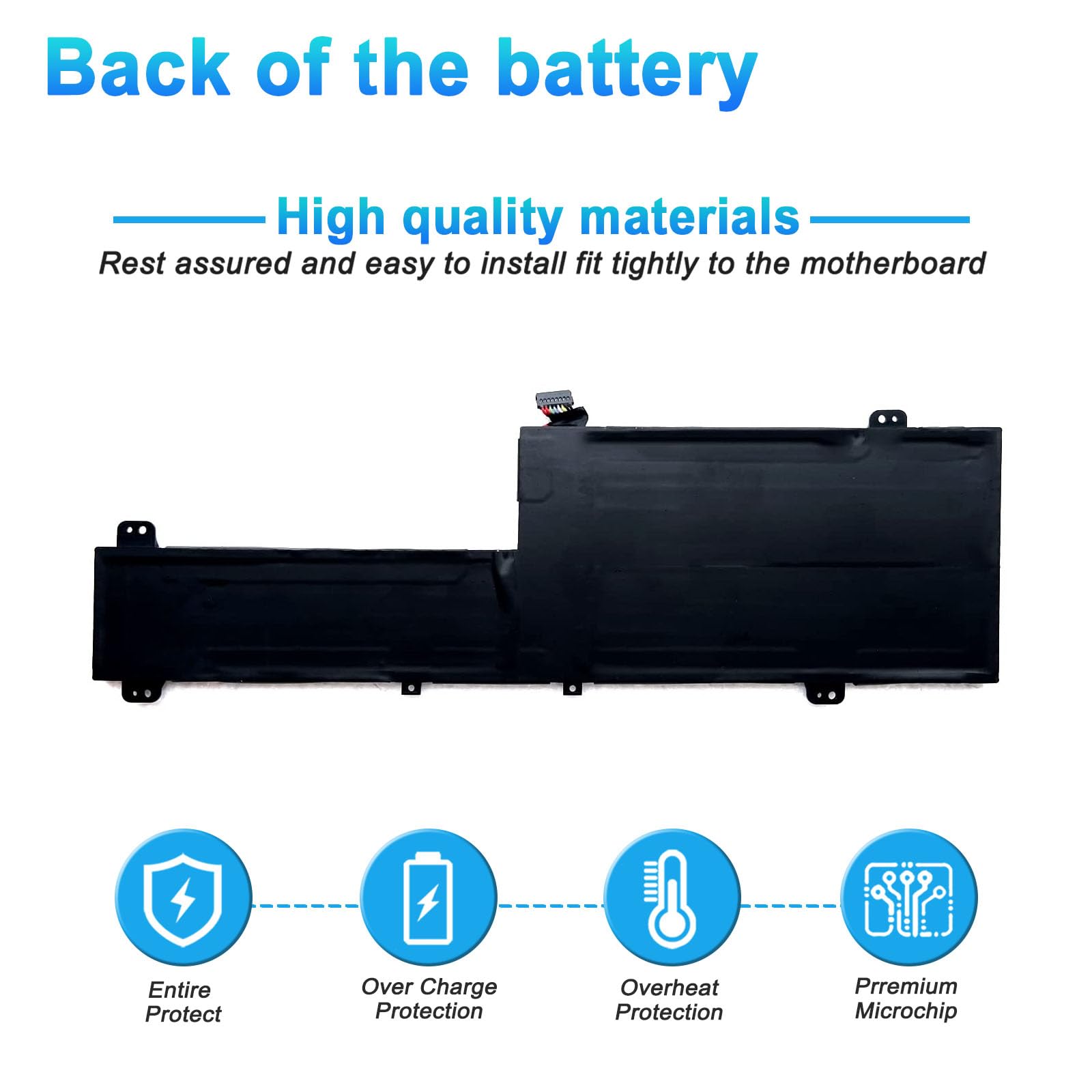 Amazon.com: L19M3PD6 L19C3PD6 L19D3PD6 Laptop Battery Replacement