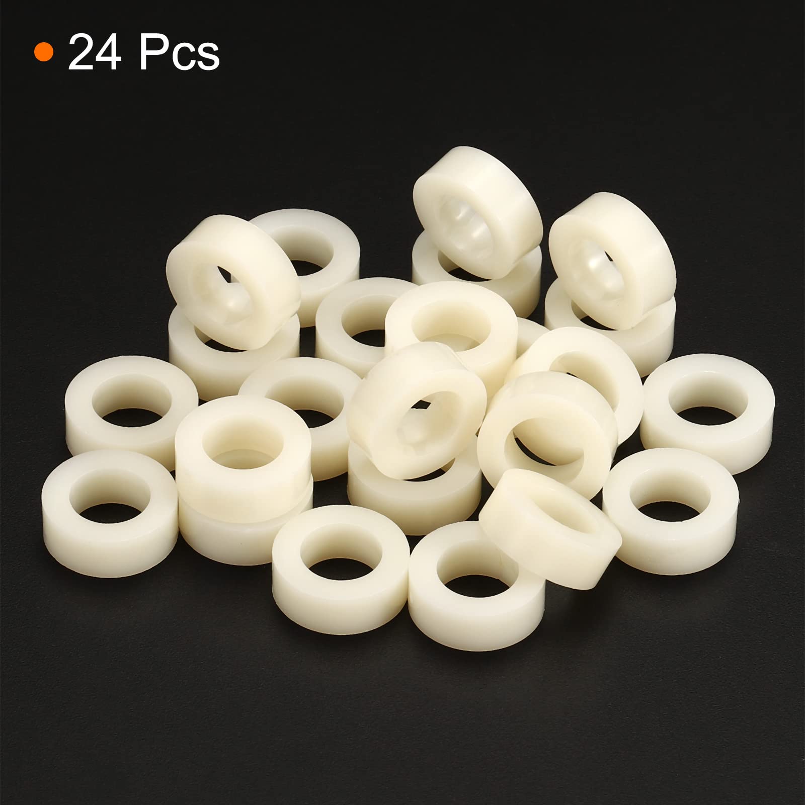 320 Pcs Black Nylon ABS Round Spacers Washers Assortment Kit,10 Kinds Different Size Insulation - View #5