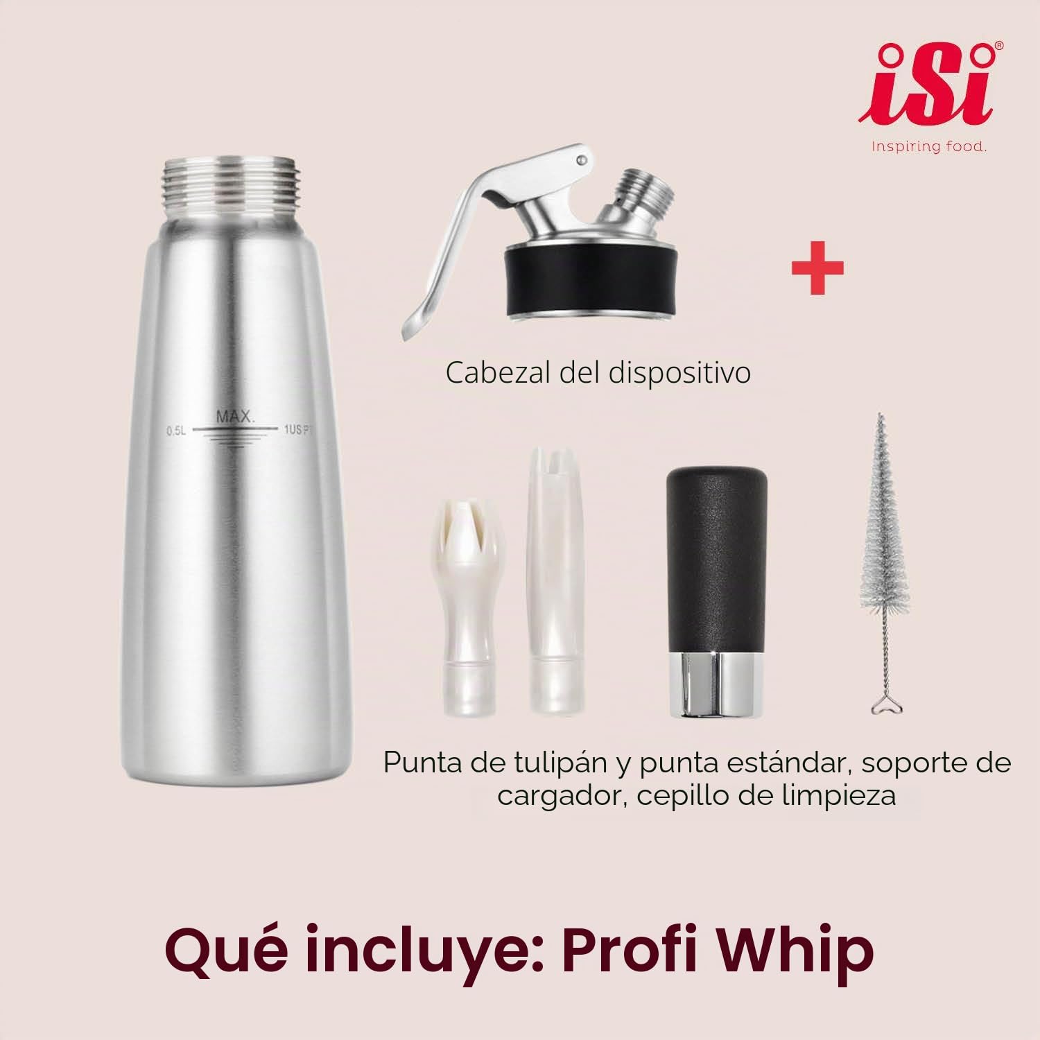 ISI CB502 - Sifón para nata
