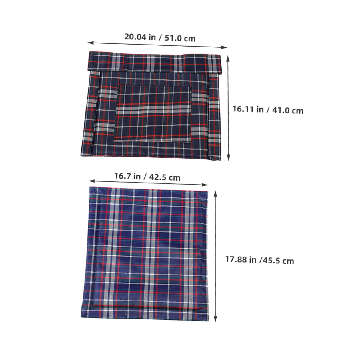 ERINGOGO Set Office Chair Cushion Set with Backrest Oxford for Wheelchair Comfortable Lumbar Support for Home Outdoor Activities Travel and Car Seat Use