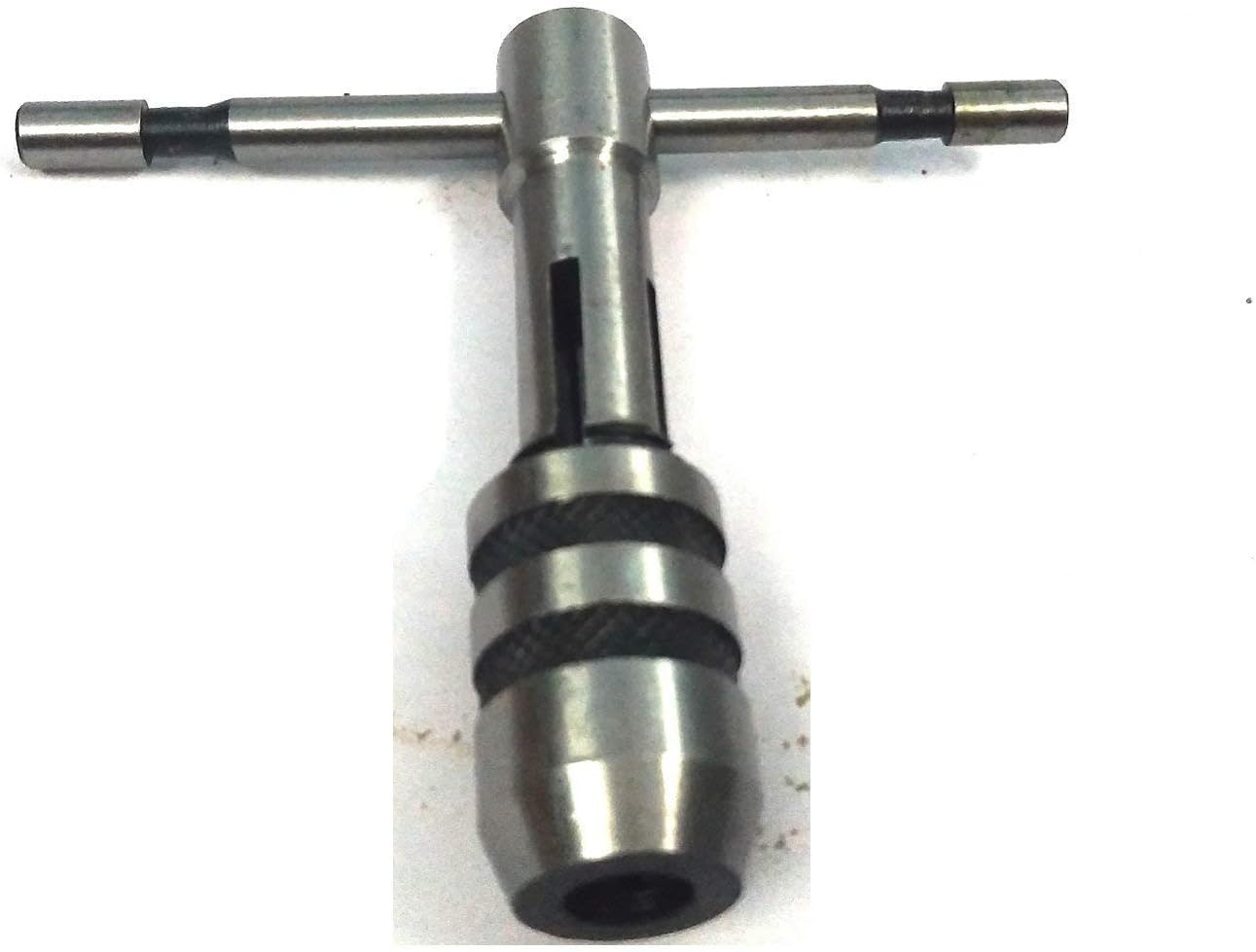 A.D. International T-Handle Tap Wrench Set of 3 Pcs Solid Collet Jaws For Tappig & Reaming