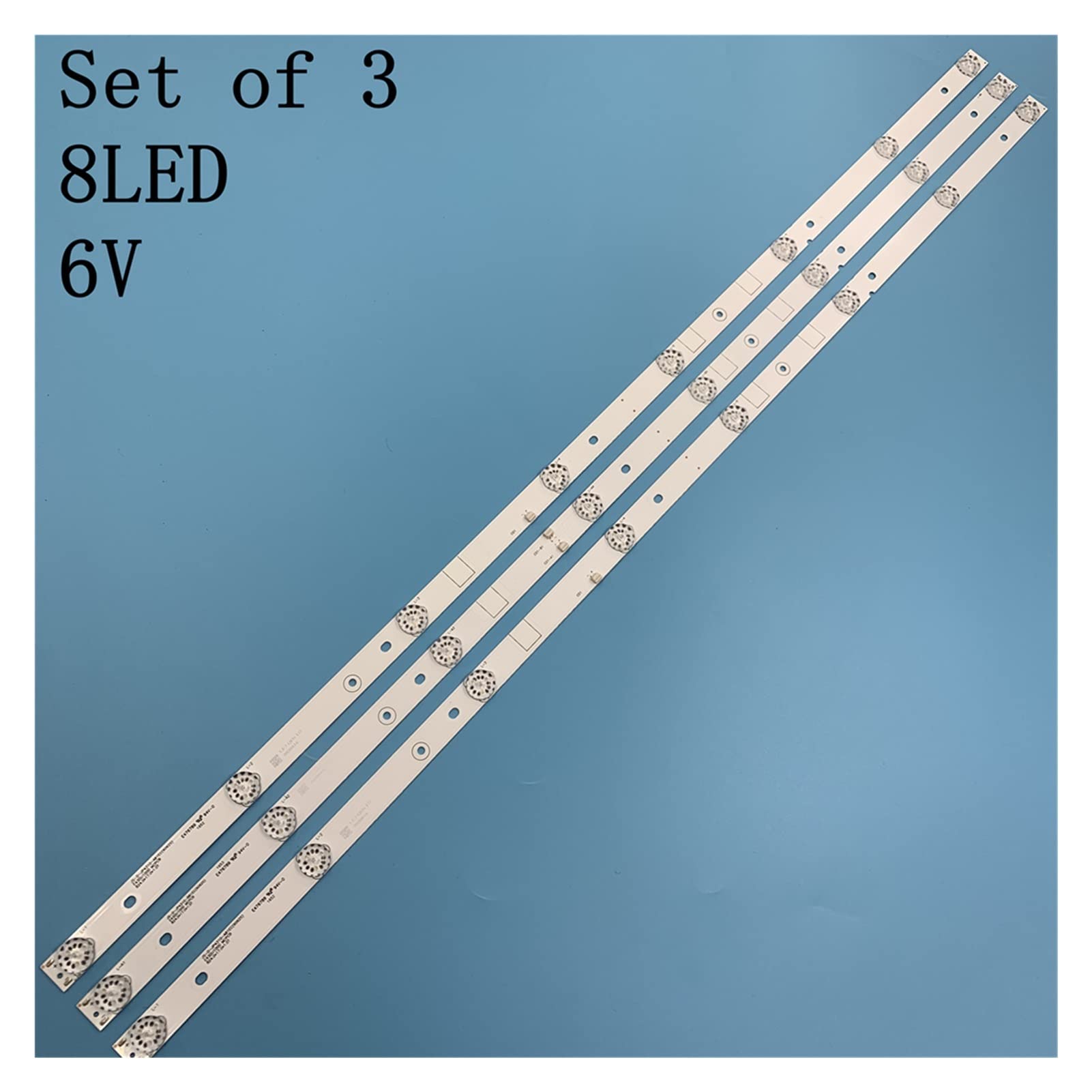 LED Hintergrundbeleuchtung Streifenlampe for AKAI 43 Zoll TV JS-D-JP4310-A81EC JS-D-JP4310-B81EC E43DU1000 MCPCB