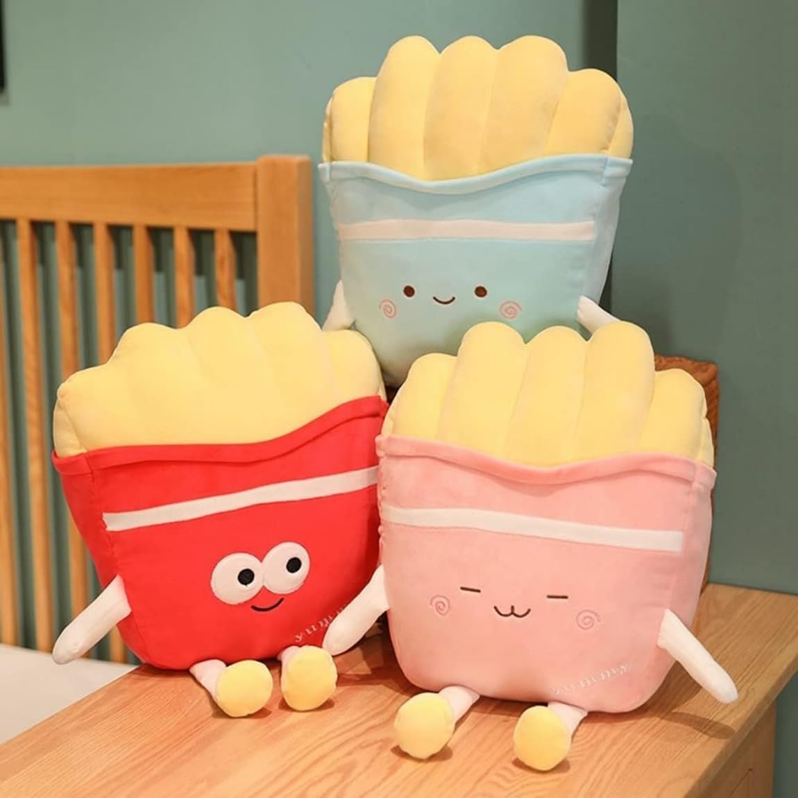 Amazon.co.jp: Geyaziu フレンチフライポテトぬいぐるみ動物抱き枕