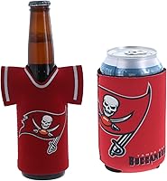 Vista 122 de Soporte aislante para latas y botellas de fútbol americano enfriador de bebidas Huggie (Nueva Orleans (Saints) - Negro)