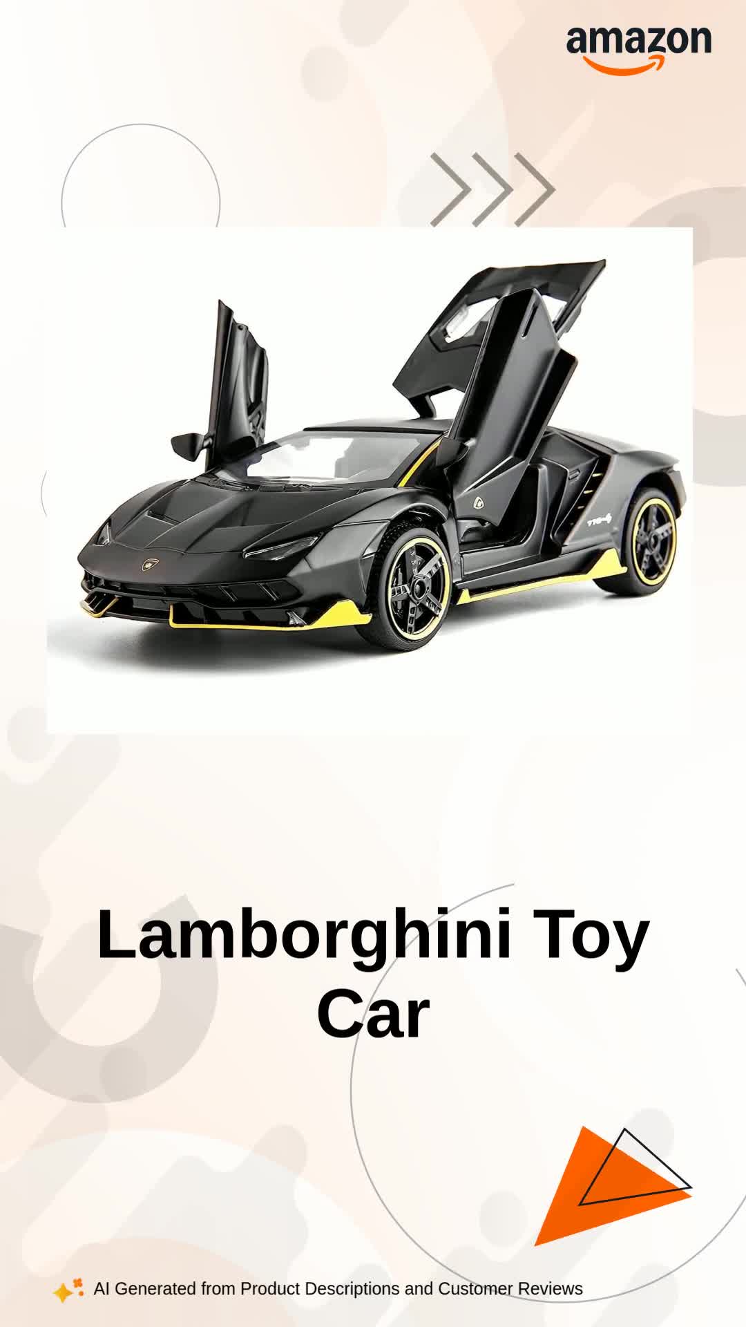 PRIME DEALS Lamborghini Toy Die-cast Metal Model Car Pull Back car