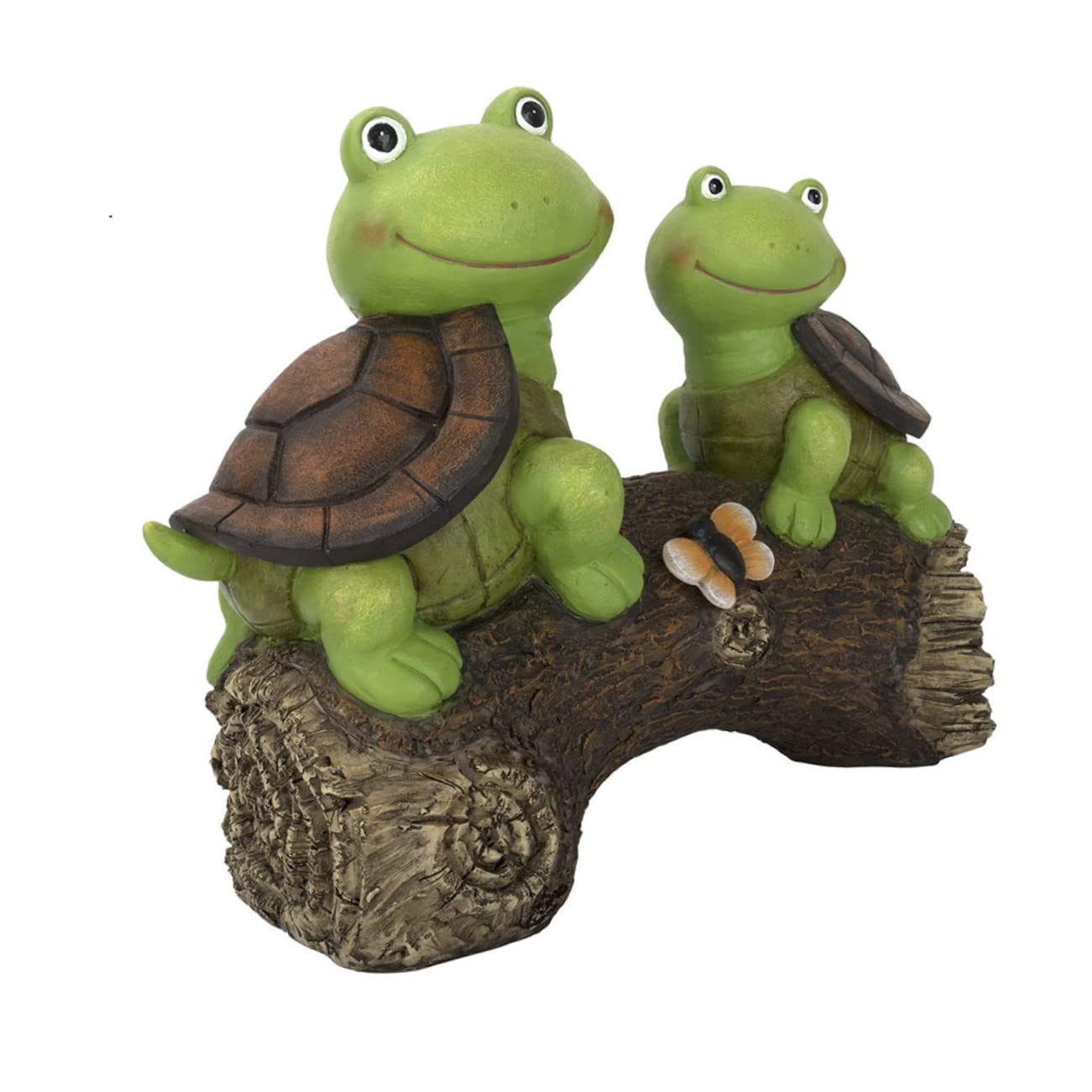 SEWOART Figurine Light Outdoor Garden Decor for Patio and Lawn Charming Solar Powered Illuminating Statue for Day and Night Use