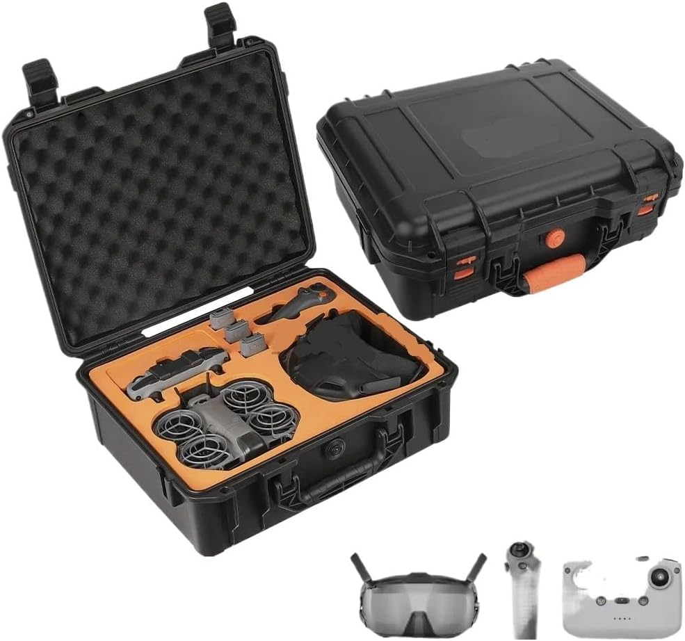 互換性がありますDJI Neo 2 RC N3 防水ハードシェル防爆ドローンケースハンドバッグスーツケース対応(Type B no