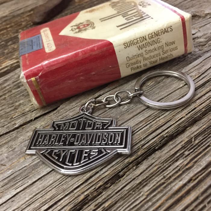 Amazon.co.jp: 両面ハーレー ロゴ 合金 キーホルダー キーリング