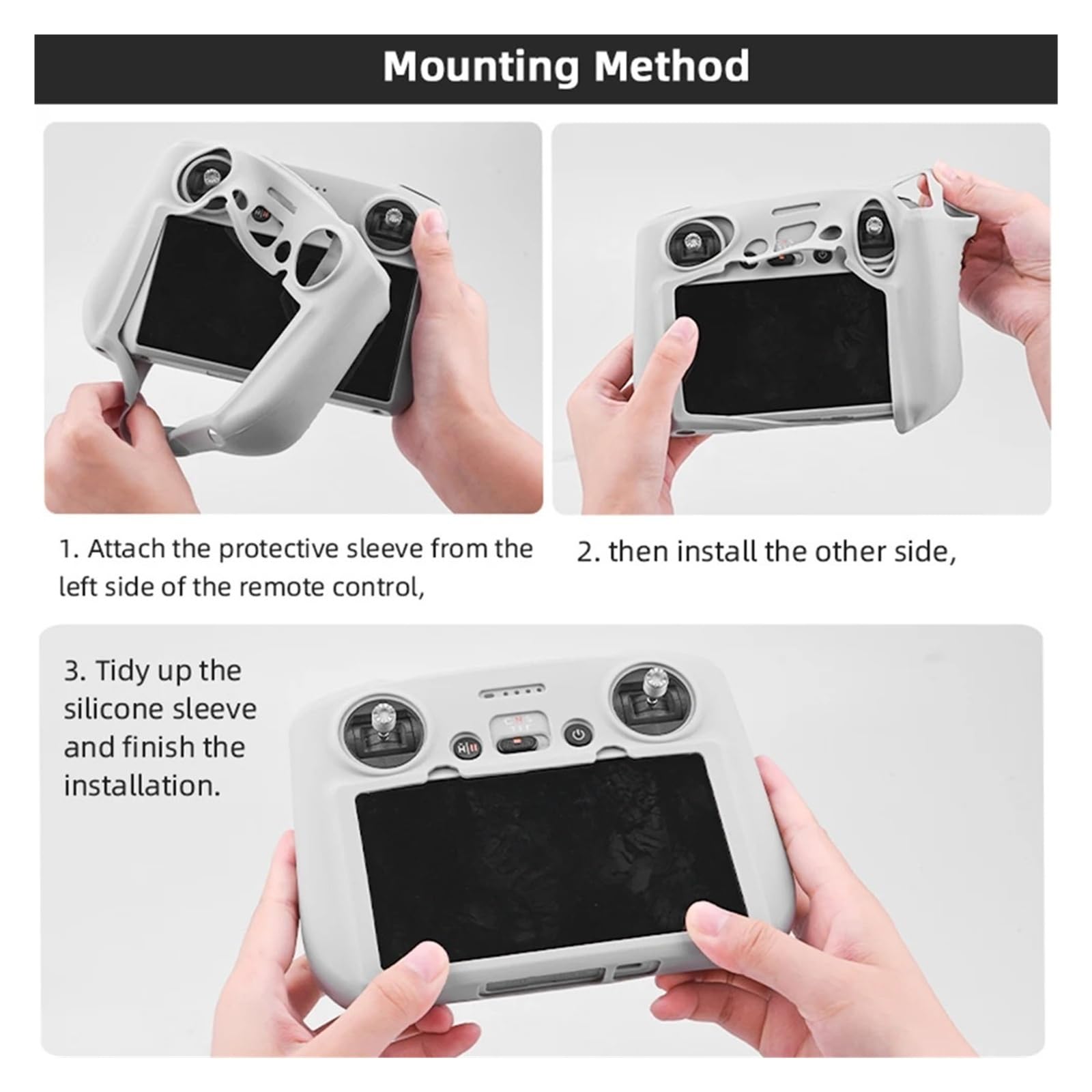 Kompatibel For DJI, Silikonhülle Mini3Pro | Rutschfest, kratzfest, passend for Mini3Pro, leicht