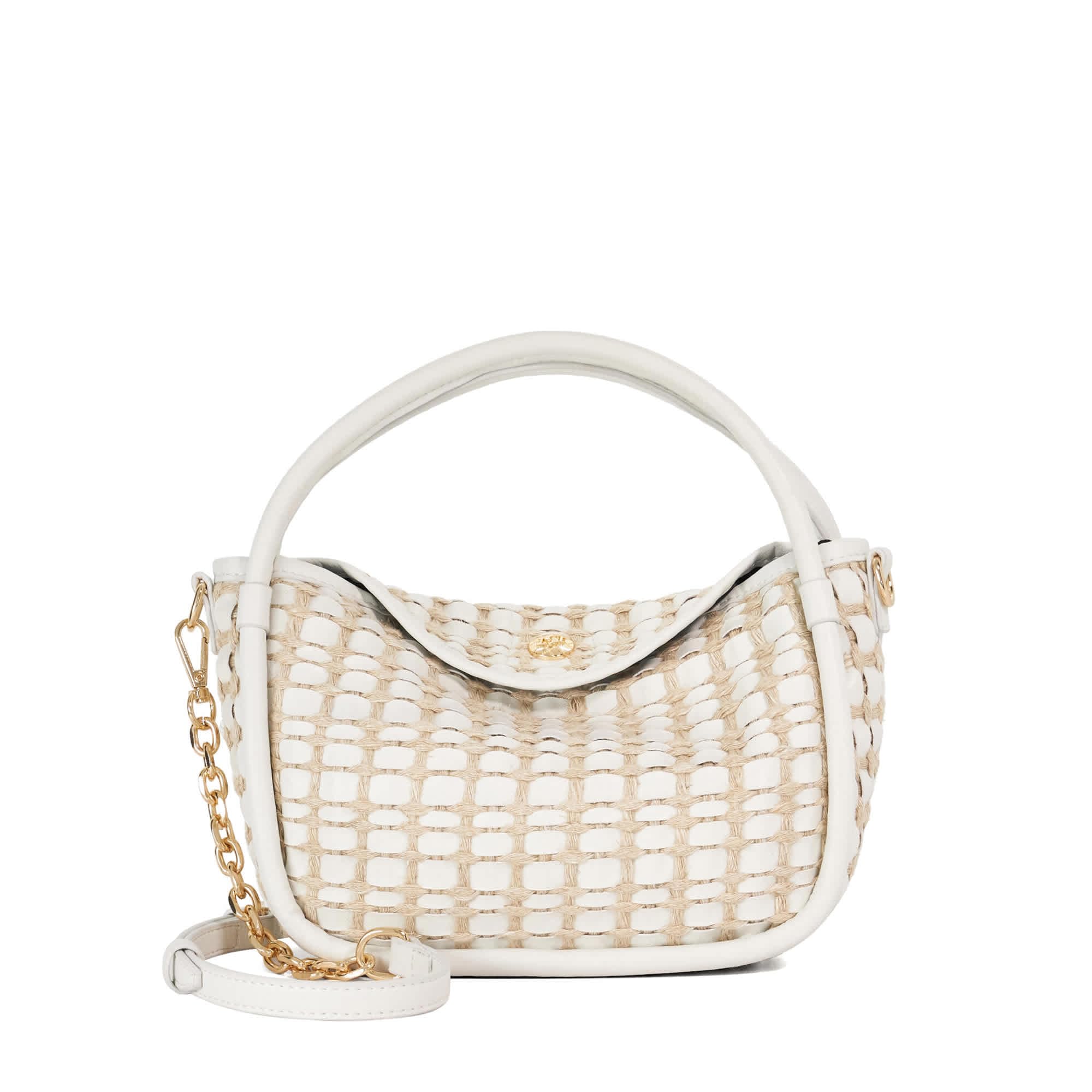 Dune London DINIDELIBERATE Mini Woven Grab Bag One Size