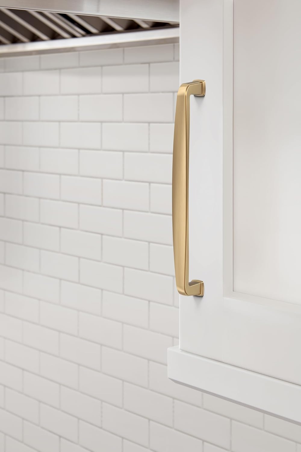 Amerock Franklin 6-5/16 inch (160mm) Center-to-Center Champagne Bronze Cabinet Pull - 10 Pack