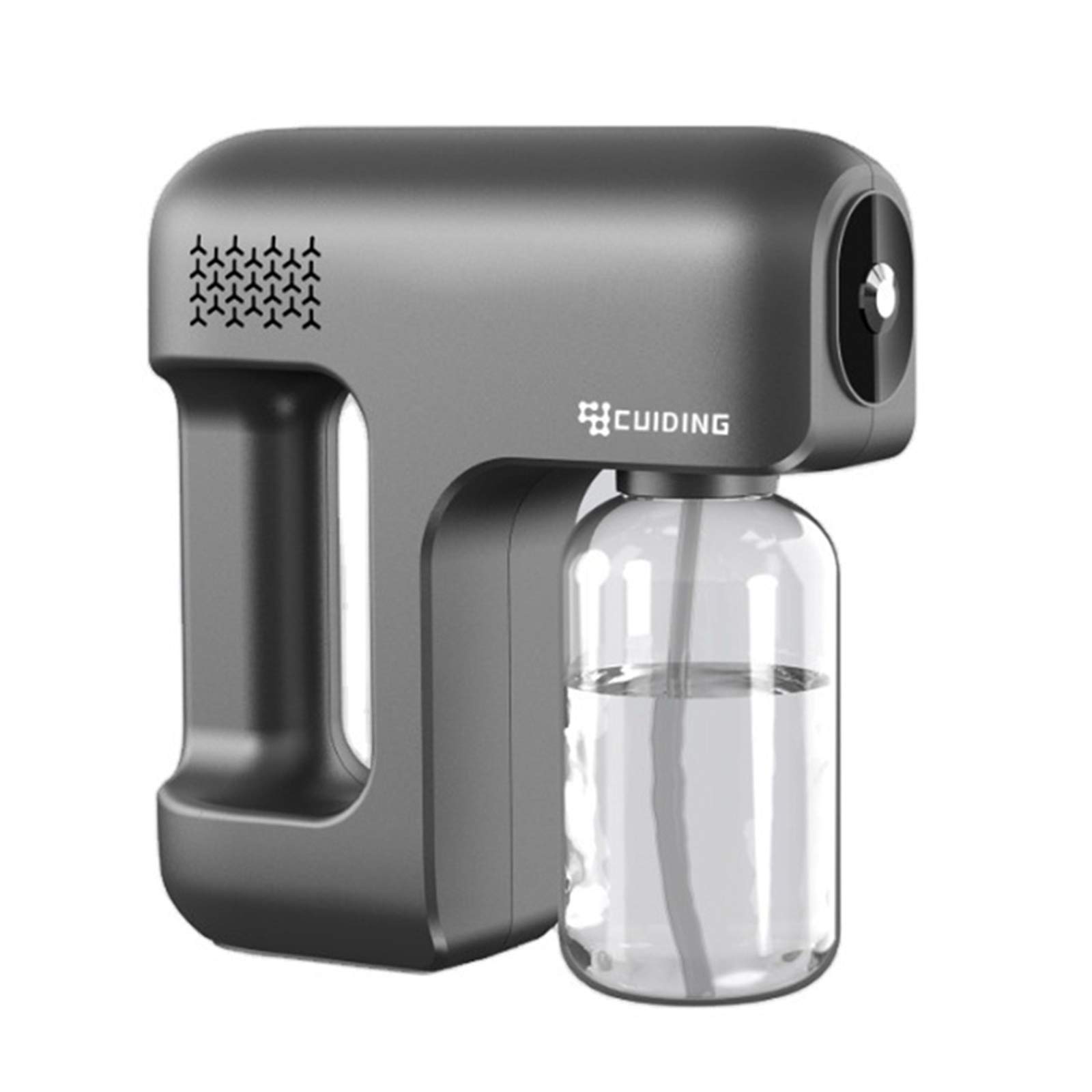 ZYC Pulverizador eléctrico de 400 ml, luz Azul, máquina nebulizadora portátil, Pistolas de pulverización de Vapor Nano, desinfección del hogar del Hospital