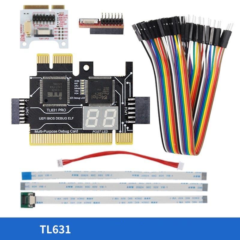 TL611 Pro Universal Laptop And PC PCI PCI-E Mini PCI-E LPC Motherboard - Foto 7
