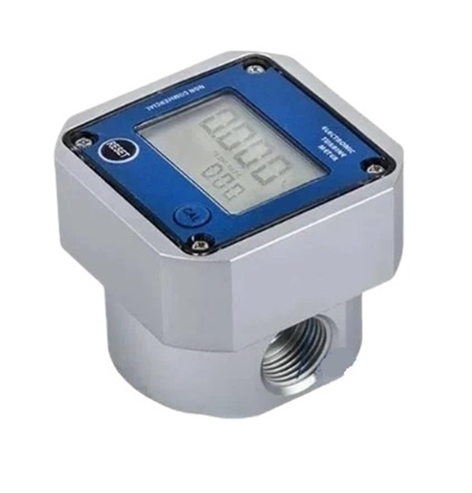 QfUxYYSLD Micro Oval Gear Flow Meter High Precision Digital Display Liquid Flowmeter for Diesel Urea Water G1/4 G1/2 G3/4 RS485 Optional(G3-4 RS485)