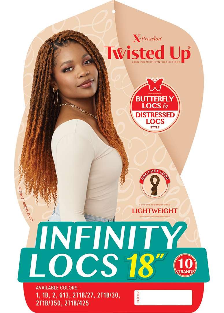 Amazon.com : Outre X-Pression - Twisted Up - Infinity Locs 18