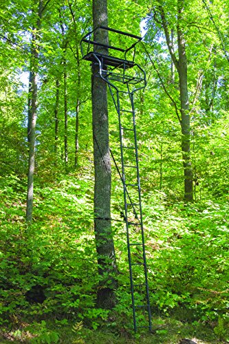 Rivers Edge RE649 2-Man Ladder Stand 18' 2-Man, Black