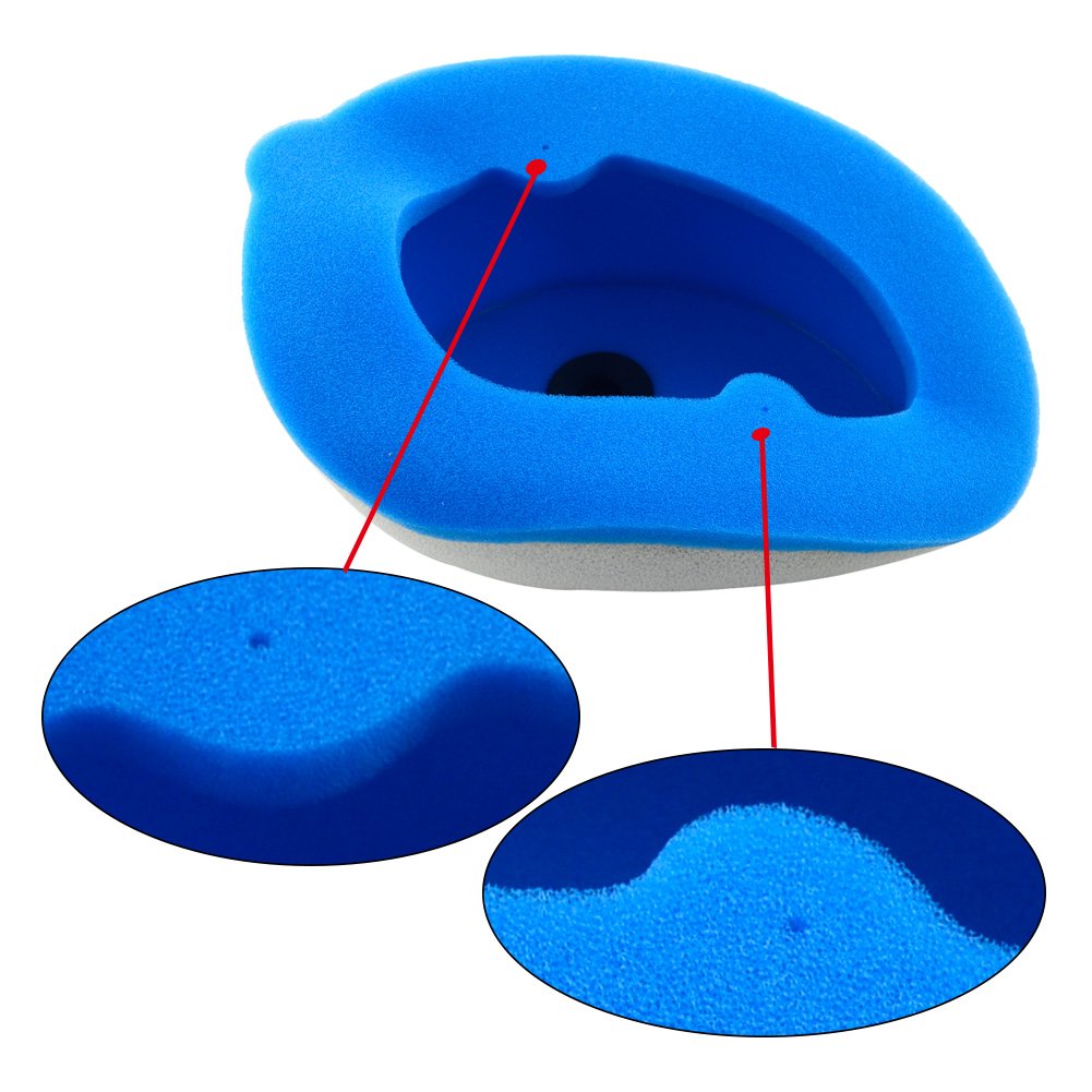 Filtre à Air AHL Pour Honda CRF 250/450 R Et X - Double Mousse Lavable - Haute Filtration - 2002-2013 Modèles