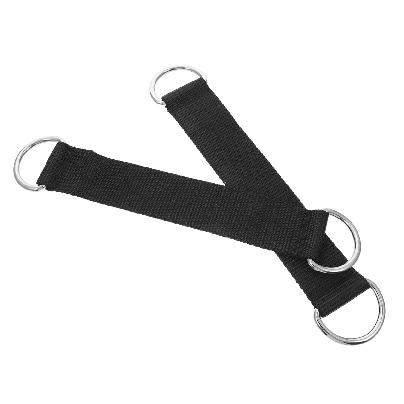 Happyyami Straps Heavy Duty for Pulley Black Hanging Straps DIY Equipment Suspension Trainer