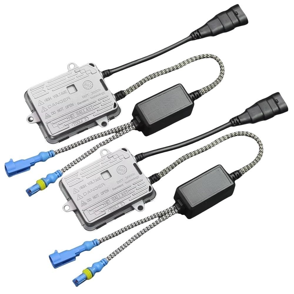 HID Xenón Balasto Kit De Bombilla Y Balasto para Faro De Xenón HID para Coche 55W 9005 K-9006 H1 H3 H7 H8 H11 881 HB3 880 HB4 9012 3000 8000 Xenón HID Lastre(4300K Warm White,H7)