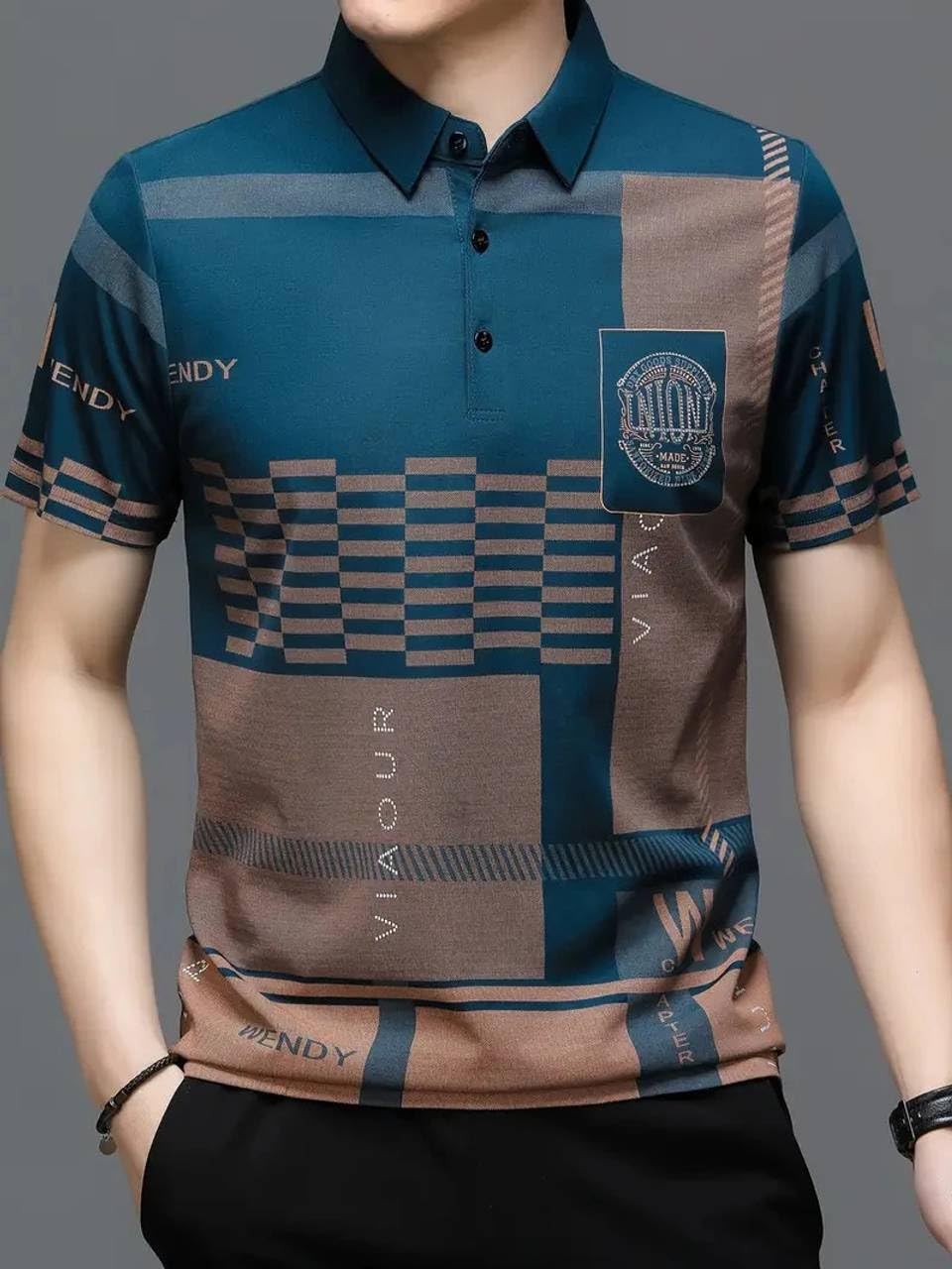 Printed polo t-shirt this polo offers a perfect fit that flatters all body types while ensuring all-day comfort Men's Cotton Rich Solid Polo Tshirt | Collar Tshirts | Half Sleeves | Plain-Regular Fit