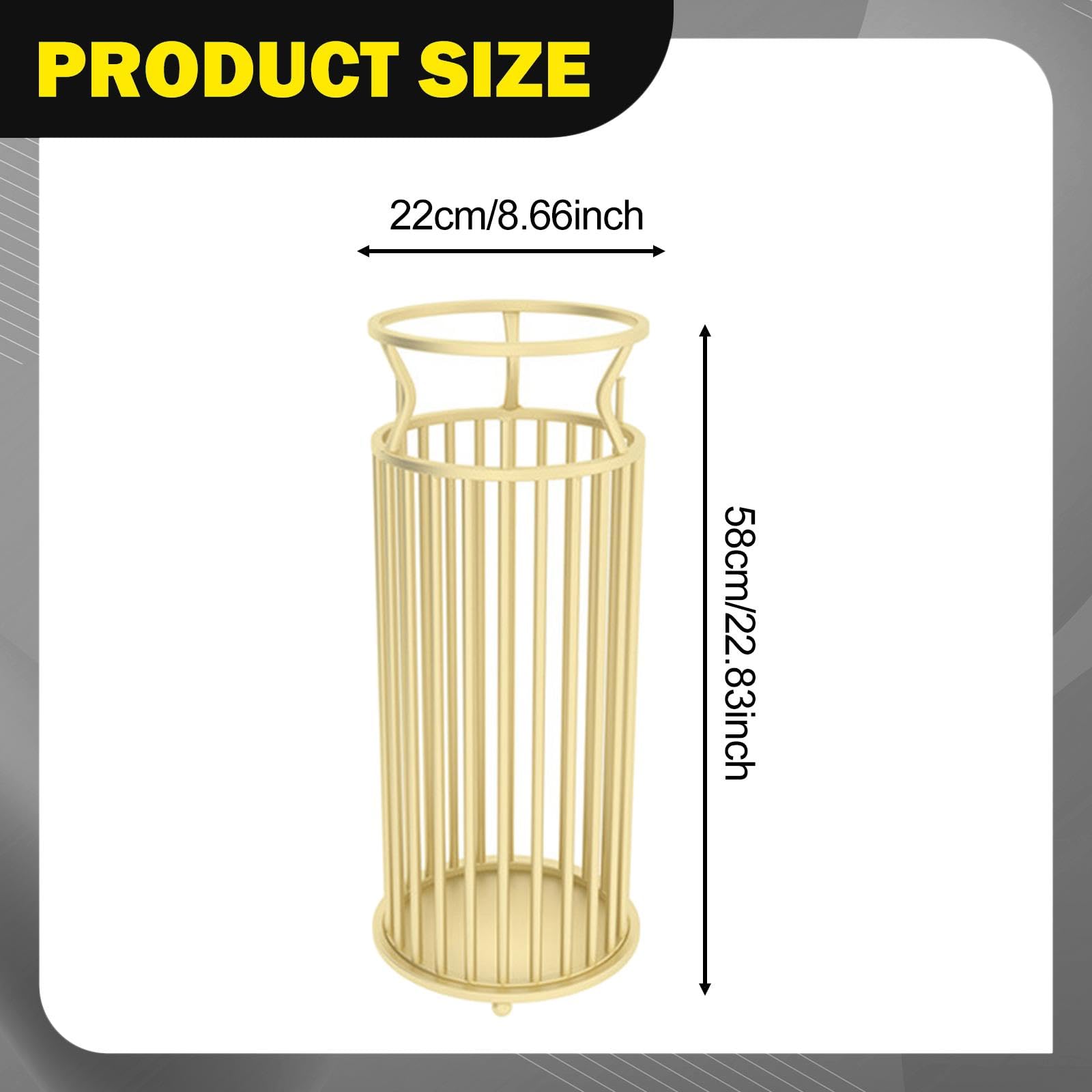 predolo Soporte para, Organizador Almacenamiento y decoración, Soporte para para Bastones, andadores y, Ideal para hoteles,