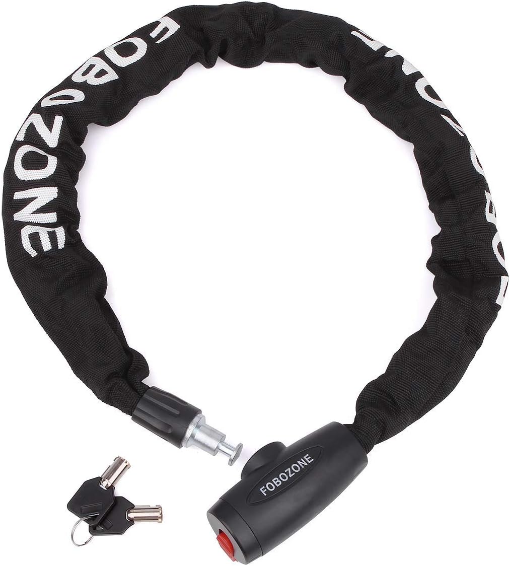 FUBOZONE Heavy Duty Bike Chain Locks, Bicycle Disc Locks