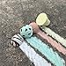 TWEE Maxie's Minty Mint Ice Cream Cone Handmade Sidewalk Chalk | White, Green, Brown | Made in the USA | Classic Children's Present | Fun Special Party Gift Idea | Arts and Crafts For Kids + Toddlers | Easter Basket Activities | Outside Playground Drawing | Boy Girl