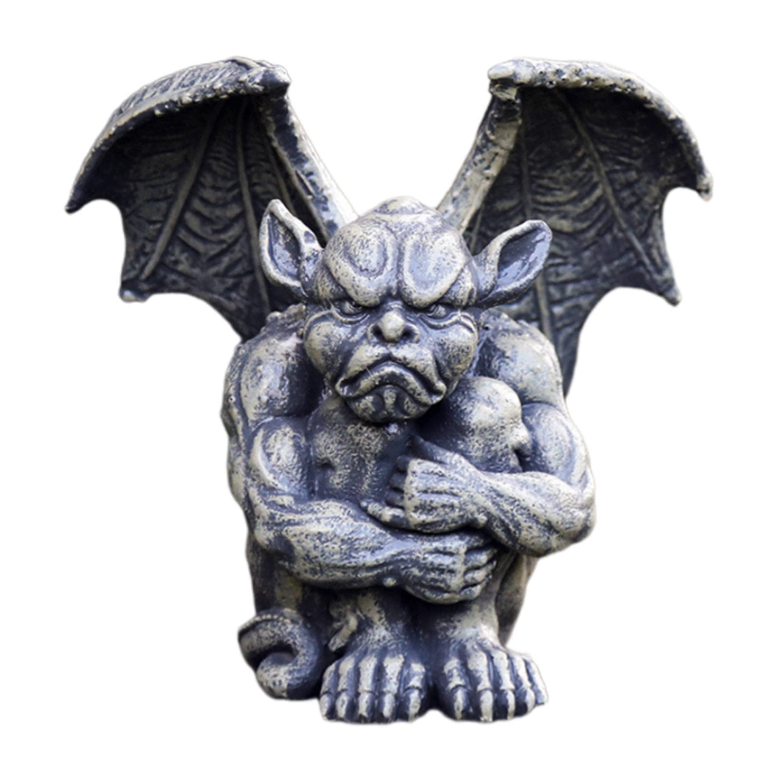 Amazon.com: Duiaynke Mischievous Gargoyle Garden Gnome Statue