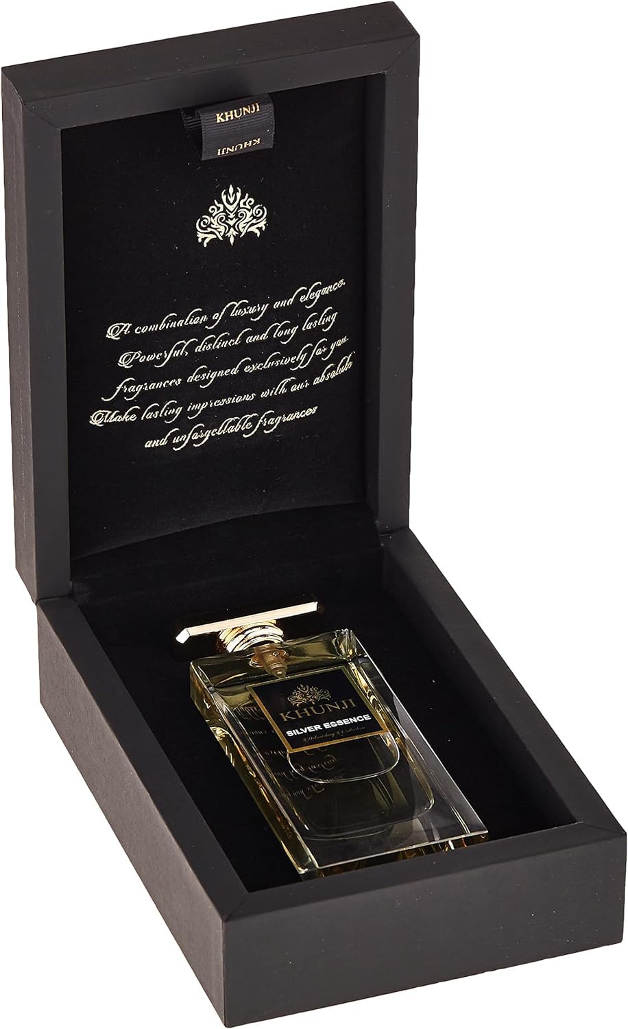 Unisex Perfume - Eau de Parfum - Khunji Silver Essence by Aris - Fresh and Elegant Fragrance for Men and Women - Long-Lasting Scent - Daily Wear Perfume - 100ml