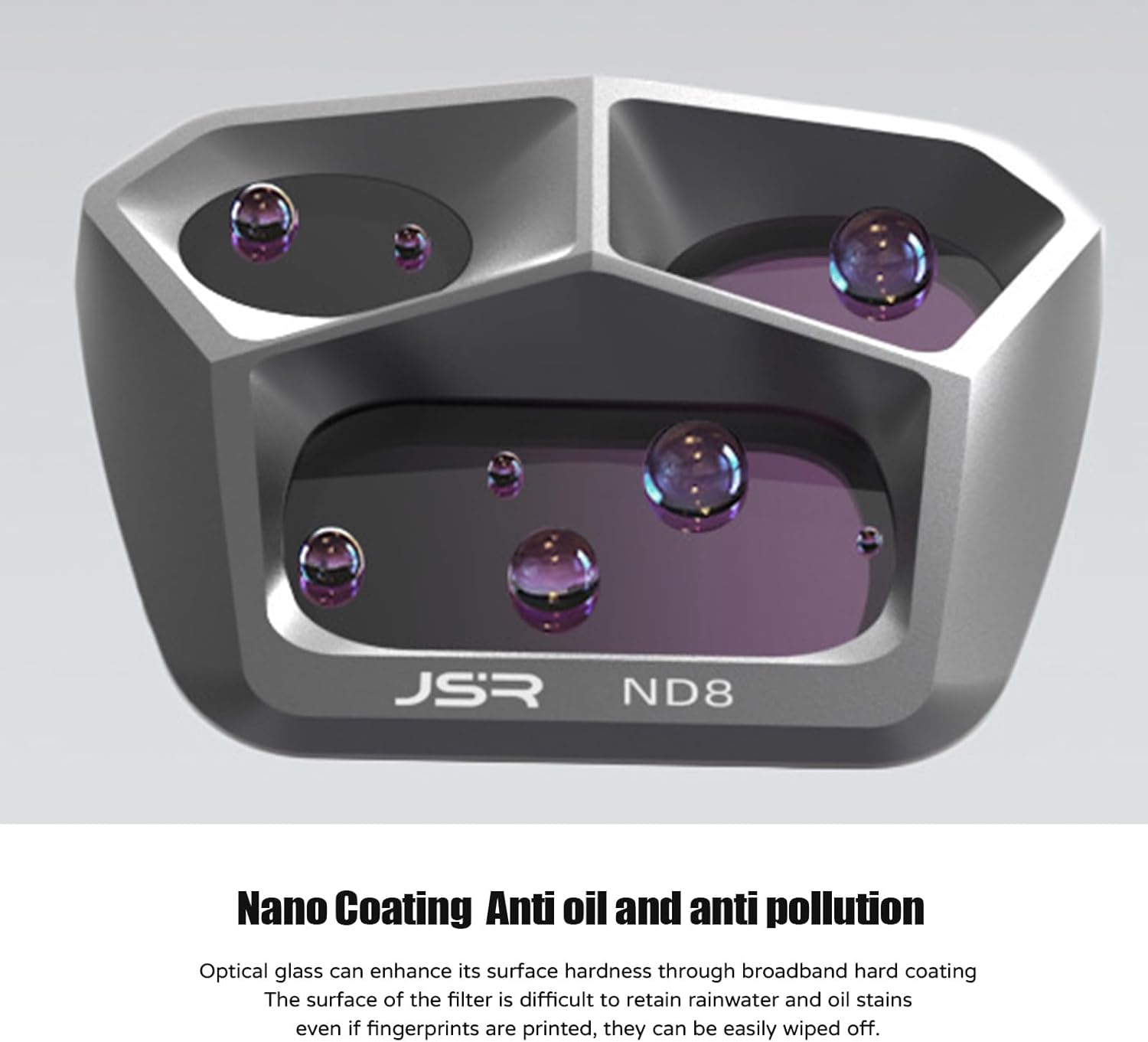 ND8 Graduated & ND16 Graduated & ND32 Graduated Filter Set (3 Pack) for DJI Mavic 3 Pro Drone Lens Filter Set with Multi-Layer Coatings HD Optical Glass Waterproof/Scratch Drone Lens Filter