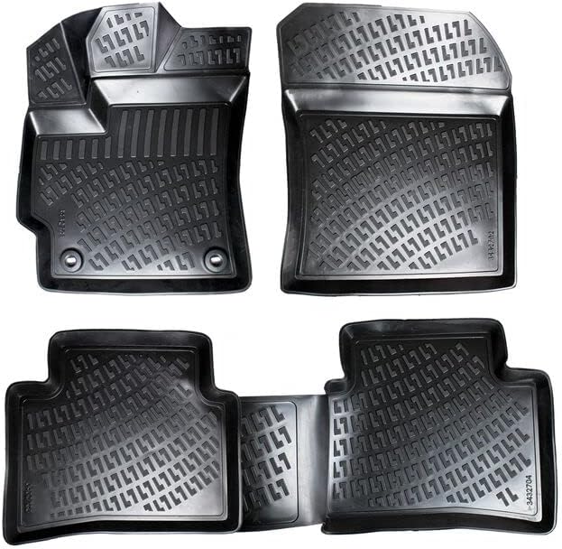 Ehiltek Alfombrillas para Toyota Corolla Sedan 2018-2022, cobertura máxima para todo tipo de clima, durabilidad, resistentes al agua, alfombrillas