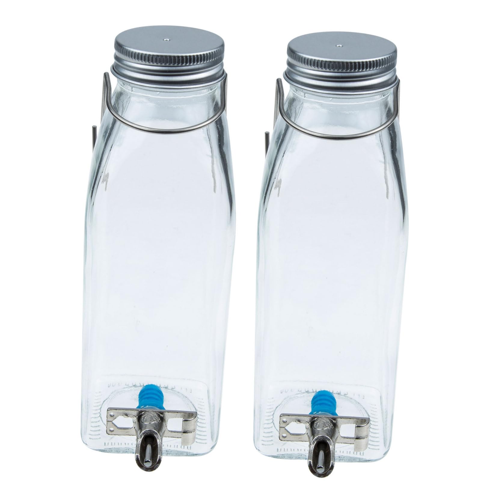 HOLIDYOYO Bunny Water Bottle 350ml Small Pet Water Dispenser Hanging Rabbit Water Bottle Leak- Easy to Use