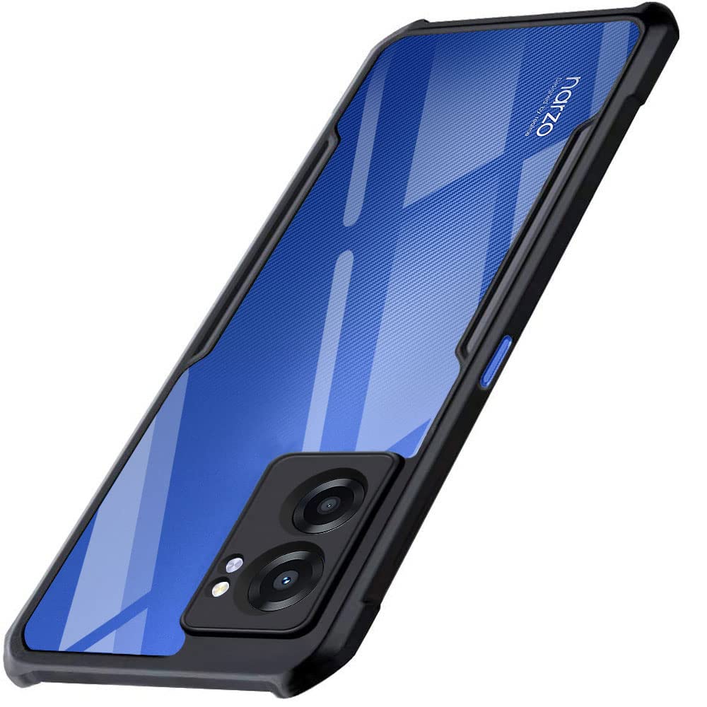 TheGiftKart Crystal Clear Realme Narzo 50 5G / Oppo K10 5G Back Cover Case | 360 Degree Protection | Shock Proof Design | Transparent Back Case for Realme Narzo 50 / Oppo K10 (PC & TPU, Black Bumper) (B0B1ZT91GW) Amazon Price History, Amazon Price Tracker