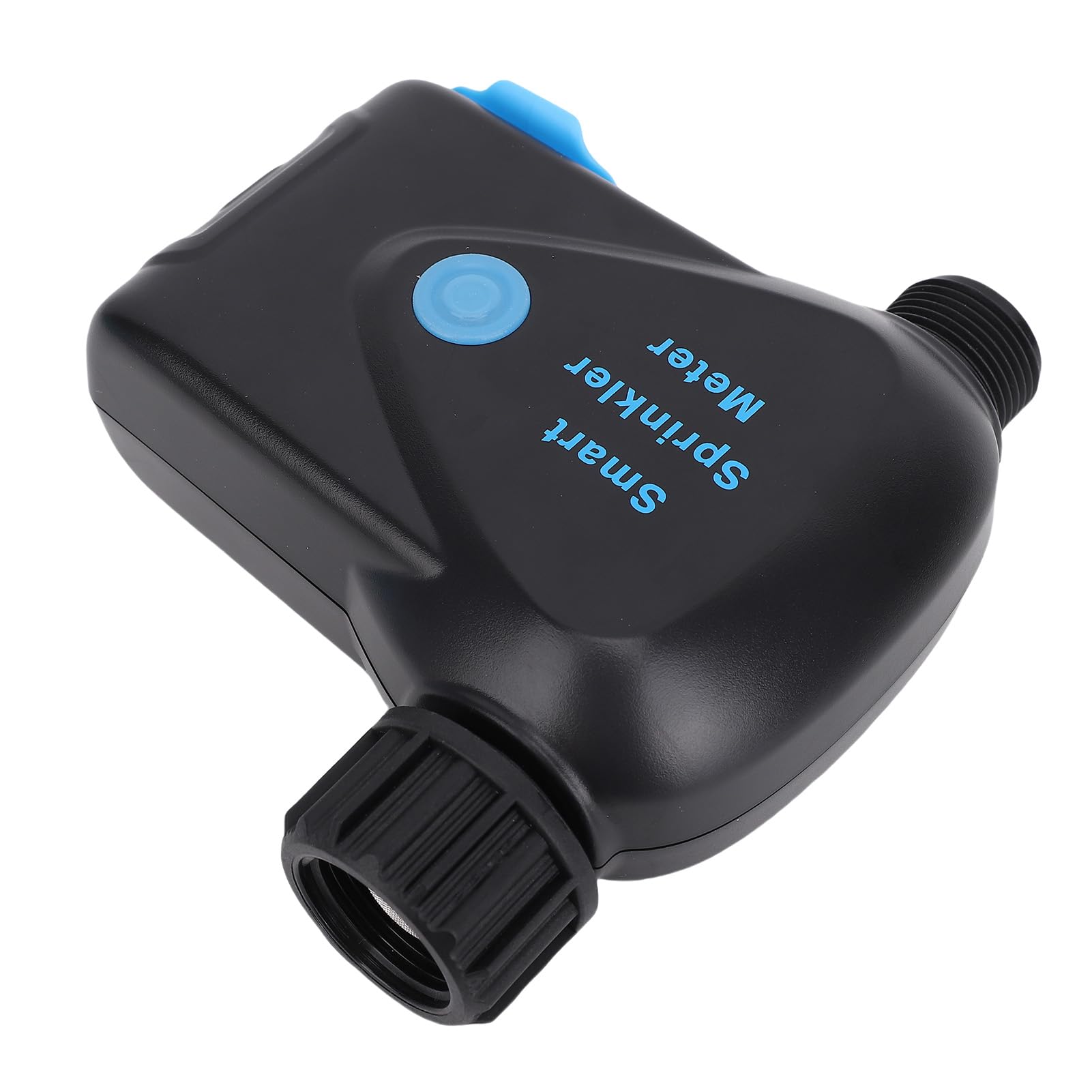 Asixxsix Timer per Irrigatore Intelligente, connettività WiFi Bluetooth Controller per Irrigatore per Contatore dell'acqua Integrato, Timer per Irrigazione da Esterno con Funzione di Conto Alla (TNP)