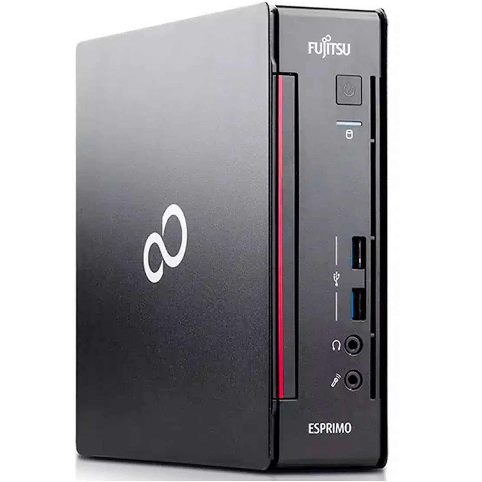 Fujitsu Mini PC Ordenador de Sobremesa Esprimo Q558, Procesador Core i5‑8400T, RAM 8GB, SSD 240GB, Win 11 Pro (Reacondicionado)