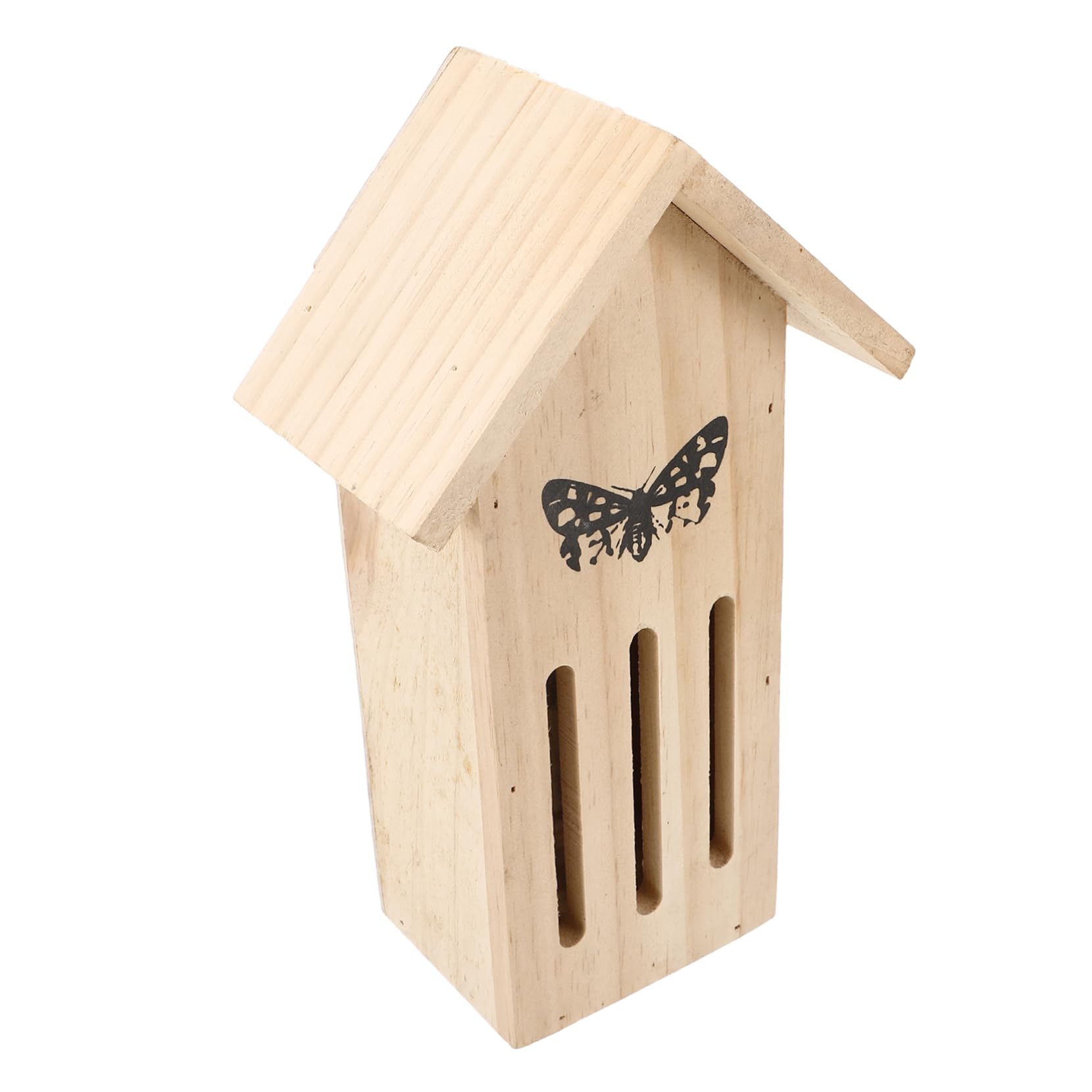 HANABASS 2stücke -Butterfly Feeder Und Insektenhotel Für Außenbereich Wetterfestes Natürliches Schmetterlingshaus Für Garten Einfache Installation Freundliches Material Attraktives
