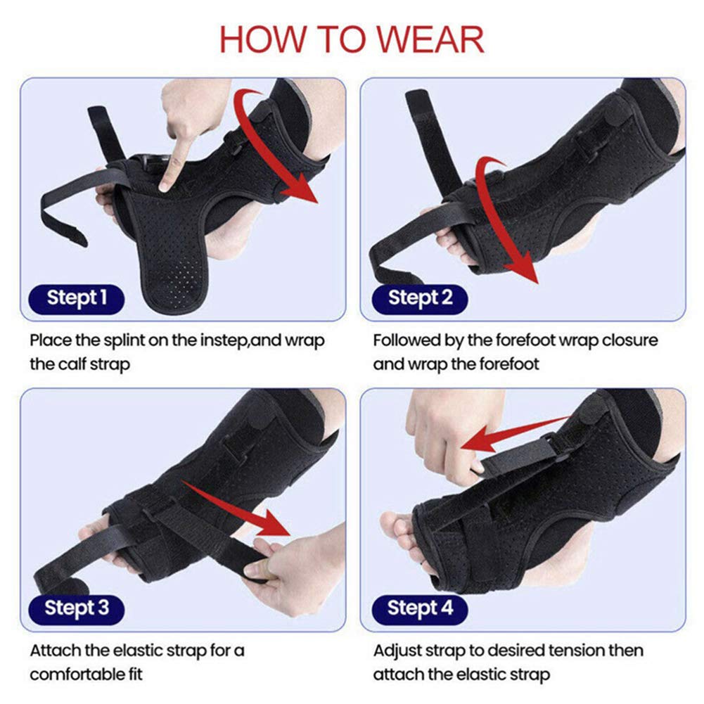 Amazon.co.jp: 足底筋膜炎のナイトスプリント、足底筋膜炎からの効果的