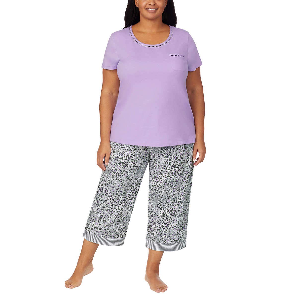 Carole Hochman Womens Piece 100 Cotton Pajama Set V Desertcart