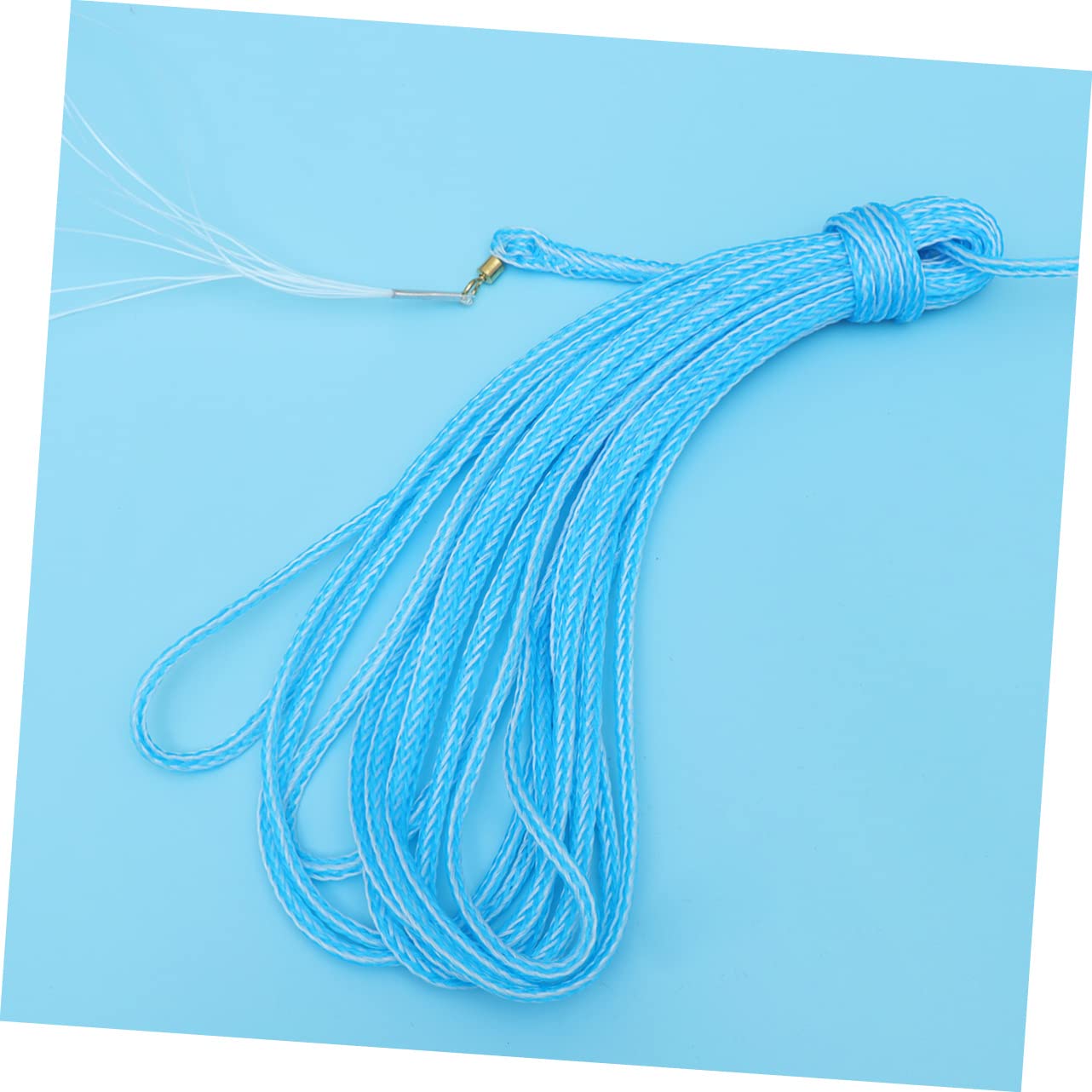 Lot de 2 épuisettes de pêche Pliables en Maille Blanche (Blanc x 2 pièces, Taille 4 x 2 pièces)