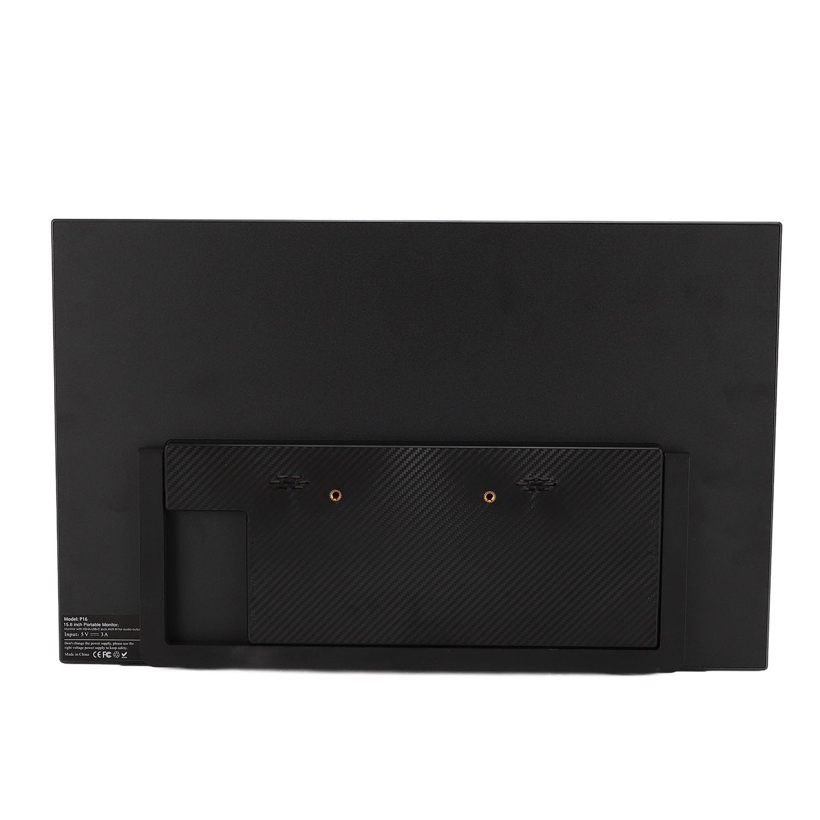 Przenośny Wyświetlacz Full HD 1080P IPS o Przekątnej 15,6 Cala, Wszechstronny Monitor Typu C do Laptopa, Konsoli, Ultracienki Drugi Ekran z regulowaną podstawą, Idealny do Gier,
