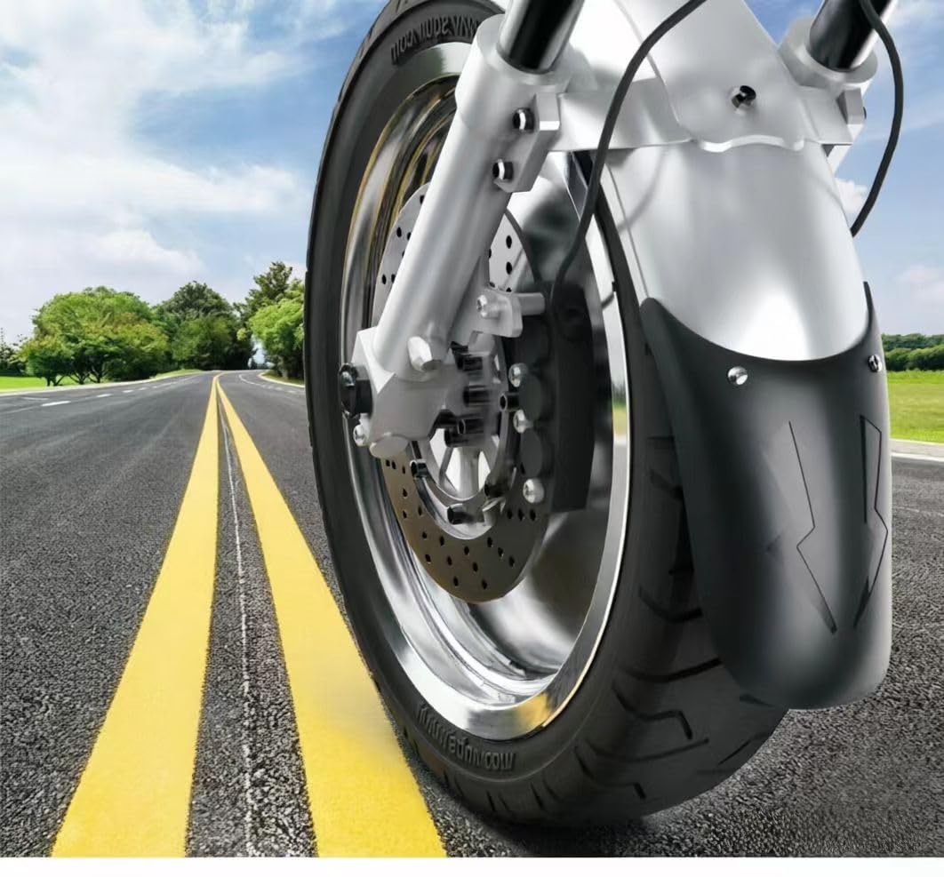 YDSTNiu Front Mudguard Extender for Aprilia Caponord 1200 Travel Pack ETV1000, Motorcycle Mudflap Extension Splash Guard Protector Bike Fender Accessorise Kit,A