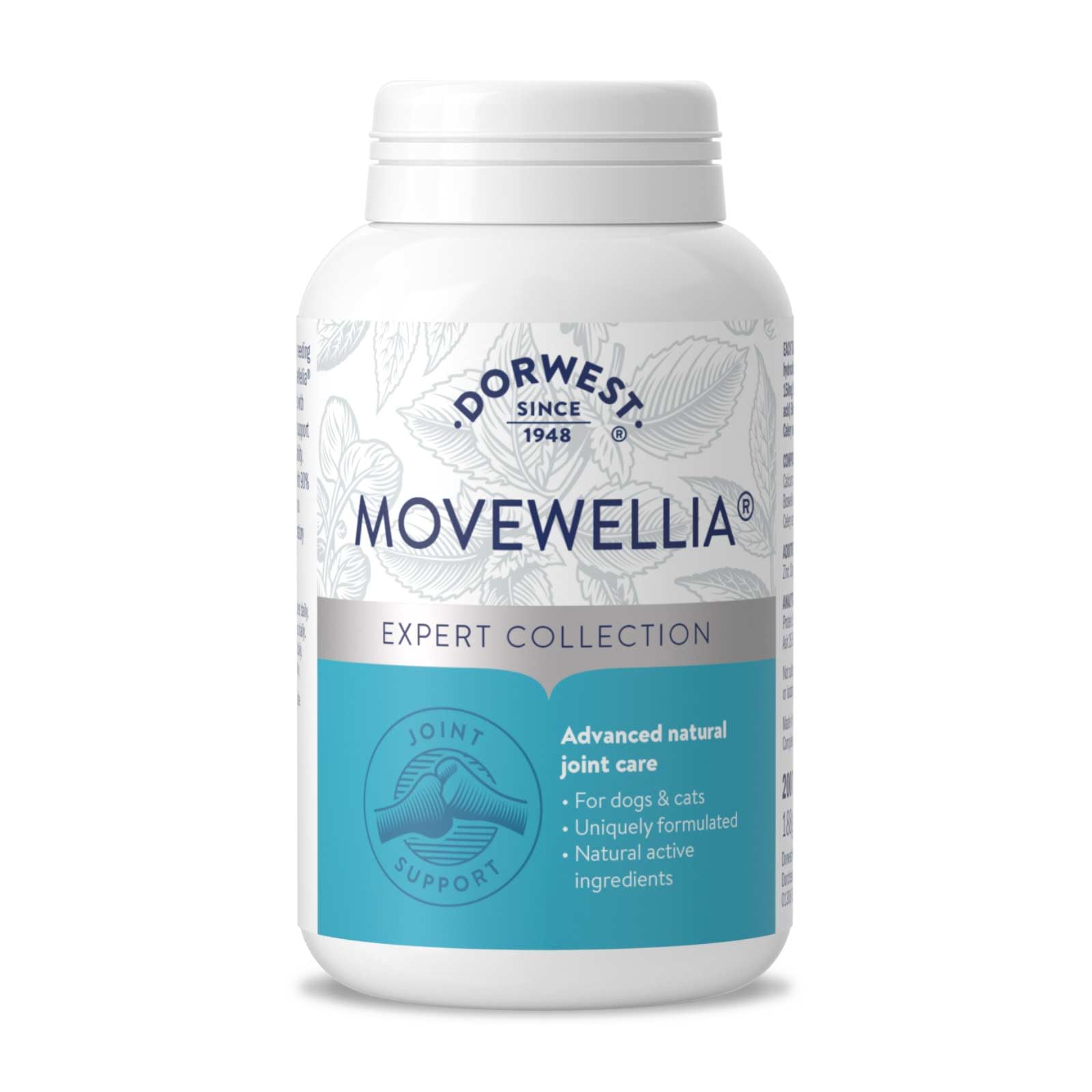 Dorwest Herbs (200 Tablets) Dorwest Movewellia Joint Care Tablets For Cats & Dogs
