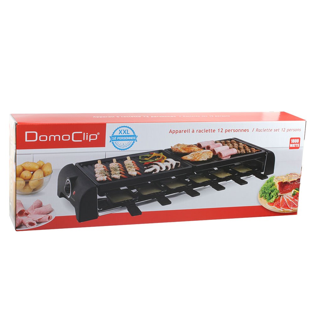Appareil À Raclette 12 Personnes 1800w - DOC185