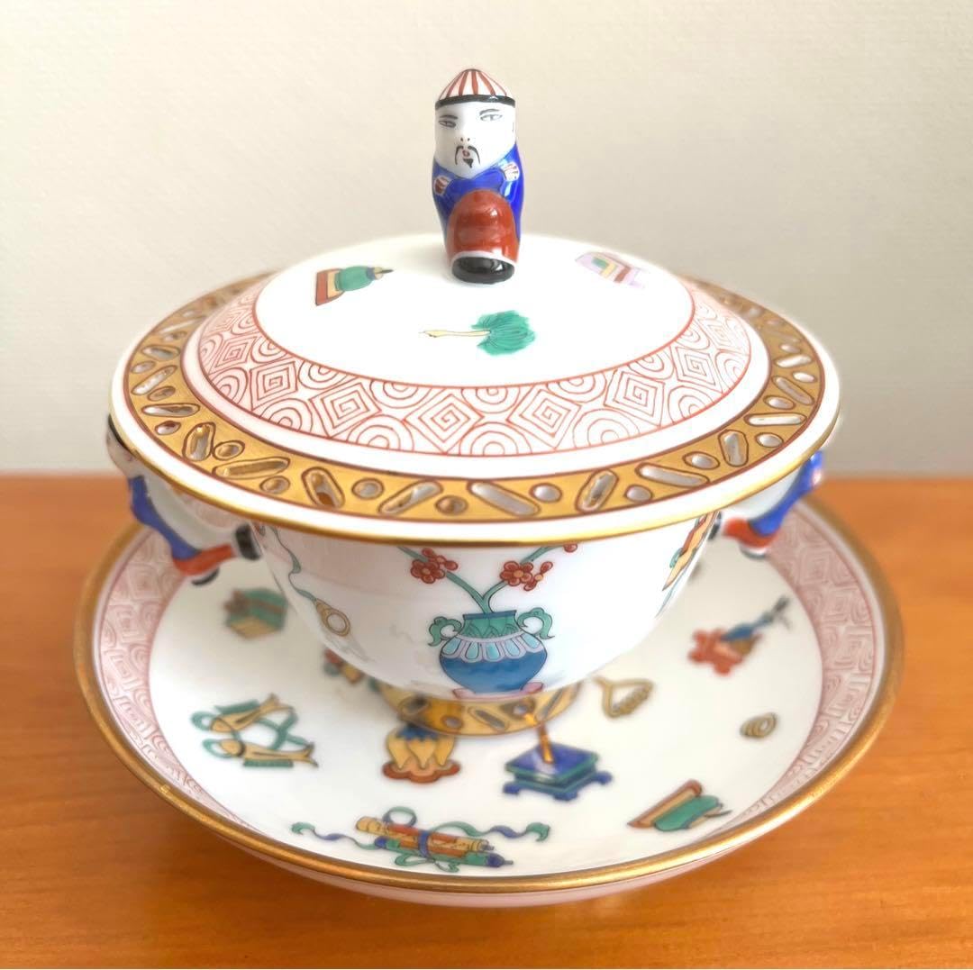 超貴重 ヘレンド シノワズリ 宝づくし 花瓶 飾り物 中国趣味 超貴重