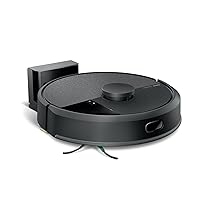 iRobot Roomba 105 Combo, Robot Aspirapolvere Lavapavimenti, Pulizia a 4 Fasi, Navigazione ClearView LiDAR, Rilevamento di Tappeti, Moquette, Pulizia Mirata, Controllo tramite App, Smoke