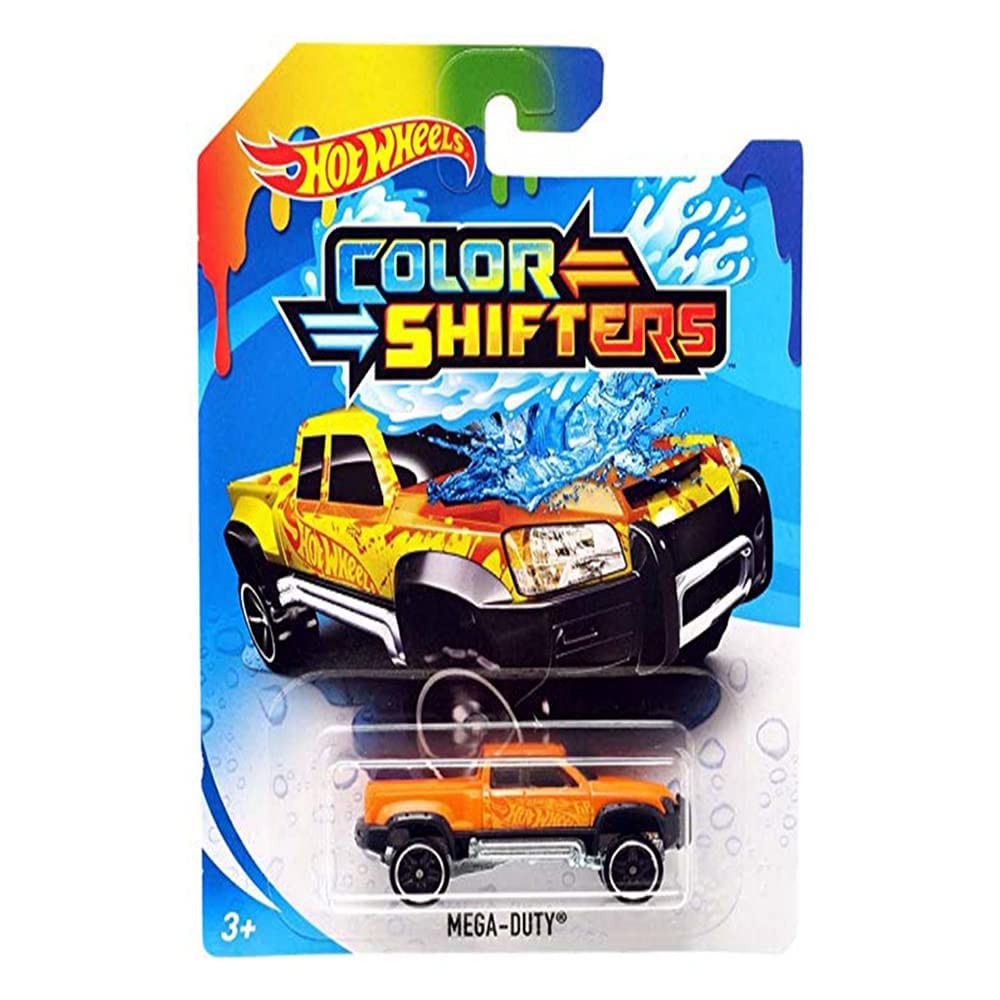 Amazon.com: Hot Wheels Mega Duty Color Shifters ~ CFM51- Orange to