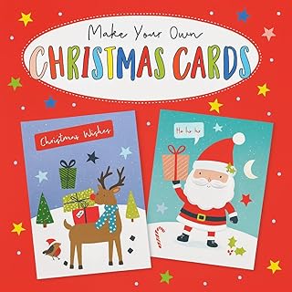 Make Your Own Christmas Cards Kit for Kids â€“ 6 DIY Ca